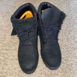 Mens black Timberland Boots